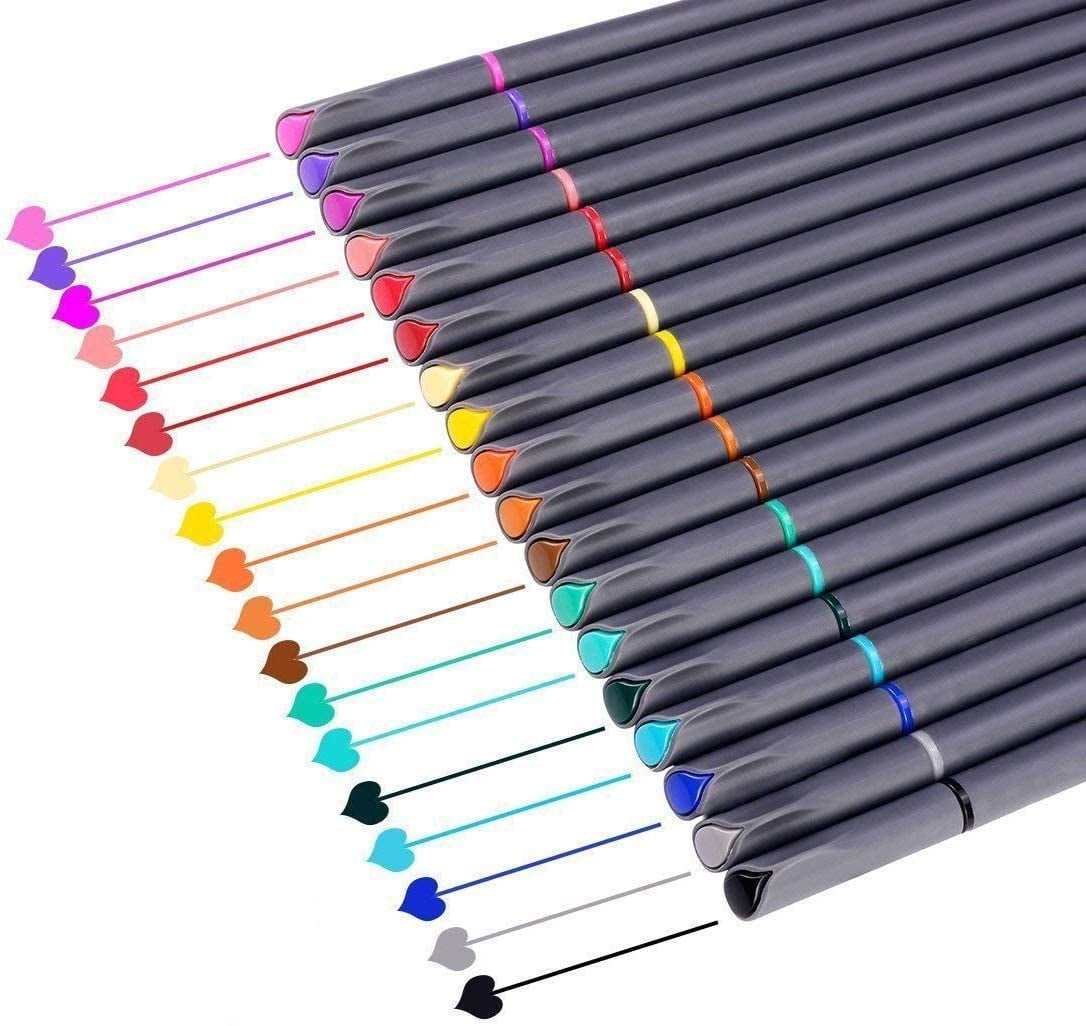 36 Colored Journal Planner Pen Fineliner Pens Set Color Fine Point Markers for 36 Colored Journal Planner Pen Fineliner Pens Set Color Fine Point Markers for