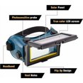thumbnail image 5 of Lunettes Masque de Soudure LCD Batterie Solaire Auto-oscurcissant/assombrissantes Lunette de Protection des Yeux pour Soudage avec Bande (Vert), 5 of 5