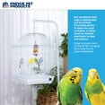 thumbnail image 4 of Prevue Pet Products Scrollwork Bird Cage - White 220W, 4 of 11