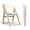 Beige, variant on Giggle & Play Portable Lightweight Folding Chairs with Backrest, Beige, 2 Pack