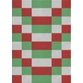 thumbnail image 1 of Ahgly Company Indoor Rectangle Patterned Green Novelty Area Rugs, 2' x 5', 1 of 6