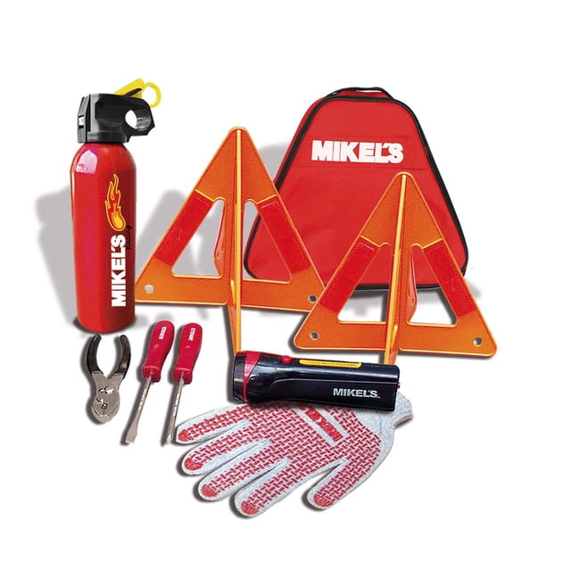 Kit de Emergencia MIKELS Reglamento de Tránsito Rojo