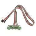 thumbnail image 2 of Conector de Audio de Doble Puerto USB2.0 Macarena DIY para Caja de Computadora 7.3CM Reemplazo de tarjeta USB de audio, 2 of 8