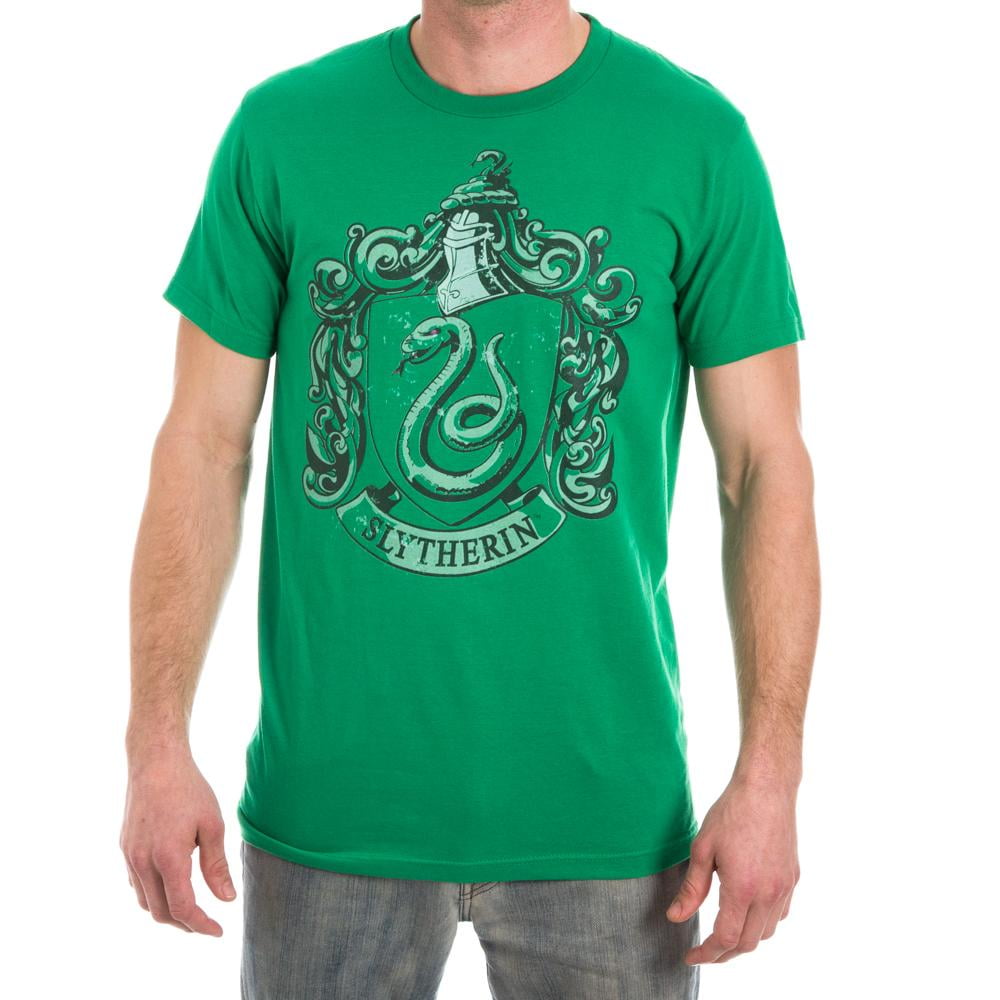oriëntatie trimmen voorkomen Harry Potter Slytherin Crest Men's Green T-Shirt- Large - Walmart.com