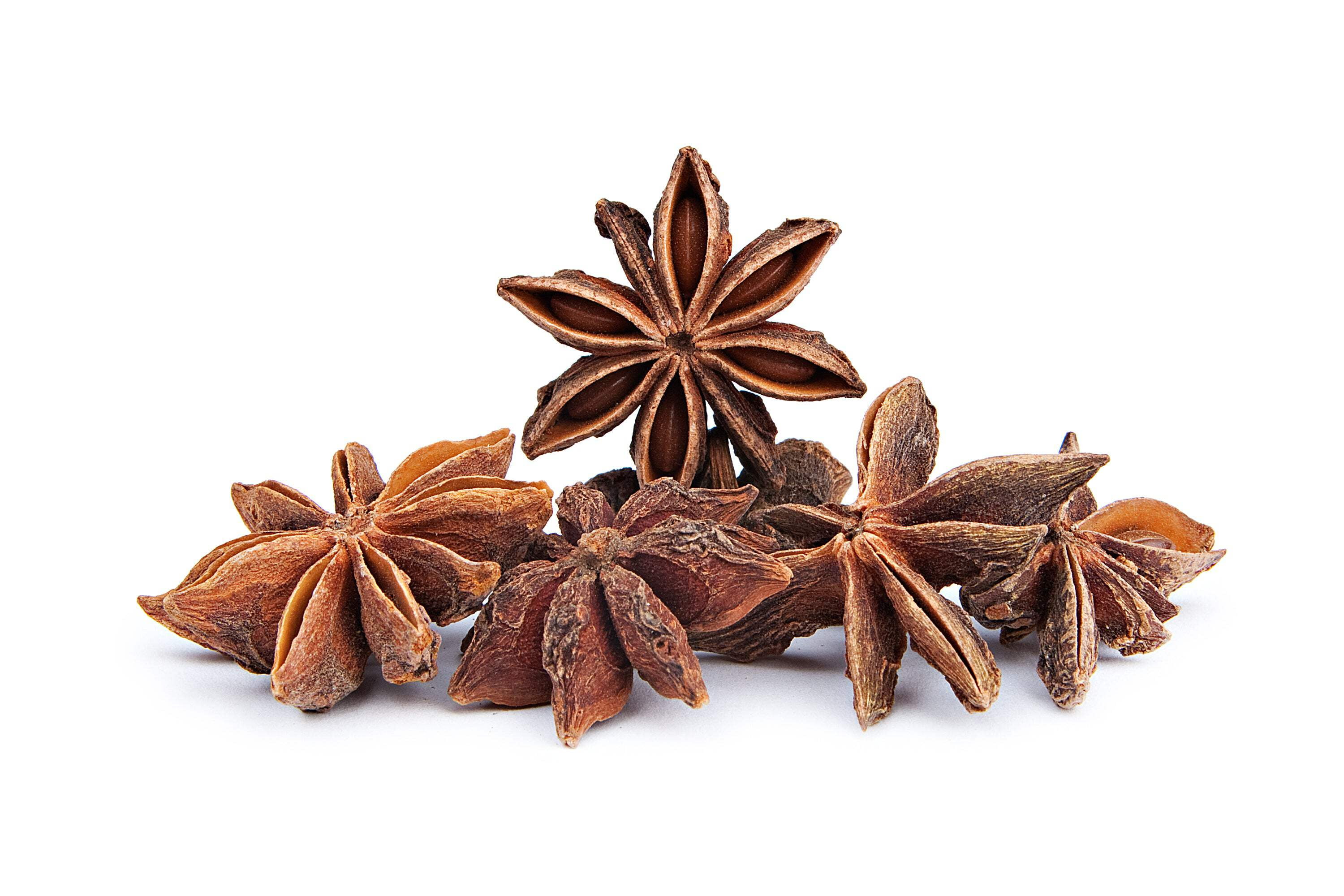 The Spice Way Star Anise – Whole Spice – 100% Natural - Resealable Pouch – 24 Oz.