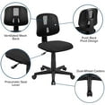 thumbnail image 5 of Pemberly Row Contemporary Pivot Mesh Back Office Swivel Chair in Black, 5 of 5