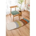 thumbnail image 2 of Pakyozj Chair Cushions for Dining Chairs, Thick Seat Cushions for Kitchen Chairs, D-Shaped Chair Pads, Ties and Non Slip Backing, 17" x 18", 2 of 6
