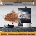 thumbnail image 5 of Stove Top Cover for Home Decoration Kitchen Pad Non-Stick Washable Cooktop Covers Countertop Protector Keep Stove Clean 28"x20" (Tree of Life-4), 5 of 7