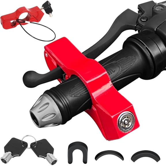 Motorcycle Locks Anti Theft, Motorcycle Lock Grip Brake Security Lock for Scooter Moped Bike ATV & Motorcycle Accessories