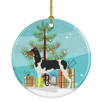 Carolines Treasures BB8477CO1 Brazilian Terrier Christmas Ceramic Ornament