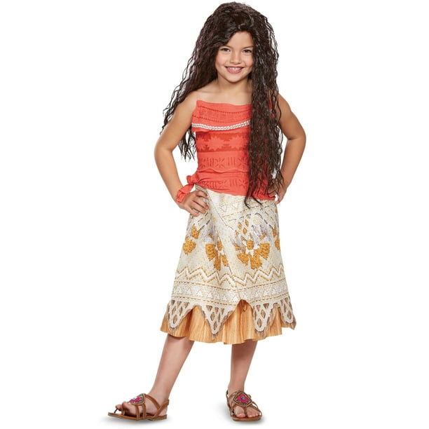 Disney Princess Moana Classic Toddler Costume Size 3t 4t Walmart Com Walmart Com
