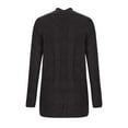 thumbnail image 4 of gakvbuo Chunky Cardigan Sweaters For Women with Pocket Long Sleeve Thick knitted Cardigan Sweater Solid Open Front Plus Size Coat Outerwear Coat Top, 4 of 6