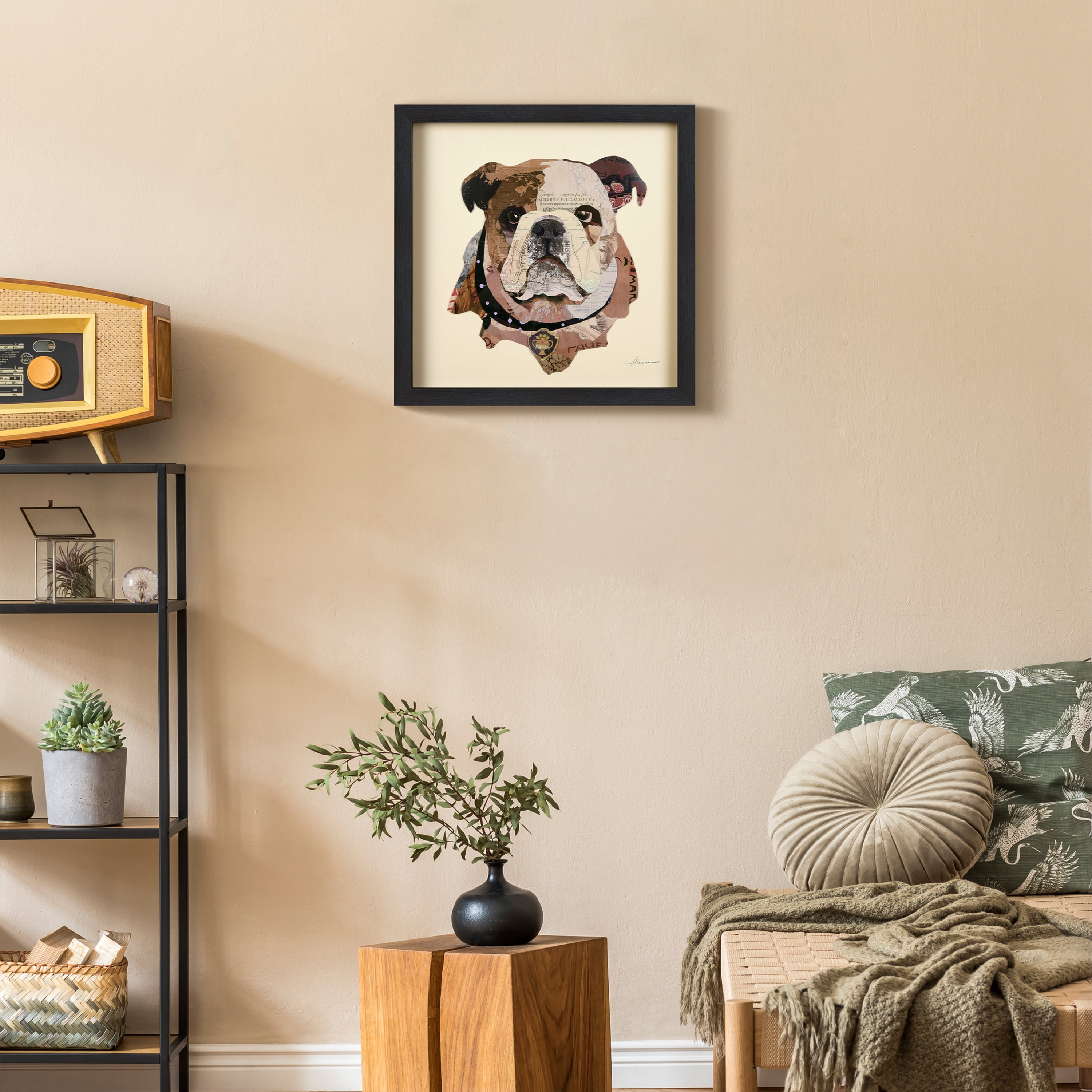 Empire Art Graphic Dog Framed Art Prints, Set of 3, by Alex Zeng