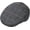 Plaid Grey, variant on Men Blend Ivy Newsboy Cap Tweed Cabbie Flat Hat