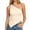 Beige, variant on Tqcoqu Womens Summer Tops Sleeveless One Shoulder Slim Fit Y2K Shirts Ruched Knit Asymmetrical Top Blouse,Beige,Women's S-XXL