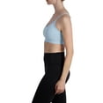 thumbnail image 3 of Reebok Women's Everyday Racerback Sports Bra with Mesh Panel and Removable Cups, 3 of 4