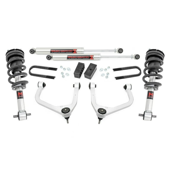Rough Country 3.5" Lift Kit w/M1 Struts for 2019-2024 GMC Sierra 1500 - 28840