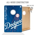 thumbnail image 5 of YouTheFan MLB Los Angeles Dodgers 2' x 3' Cornhole Game, 5 of 6