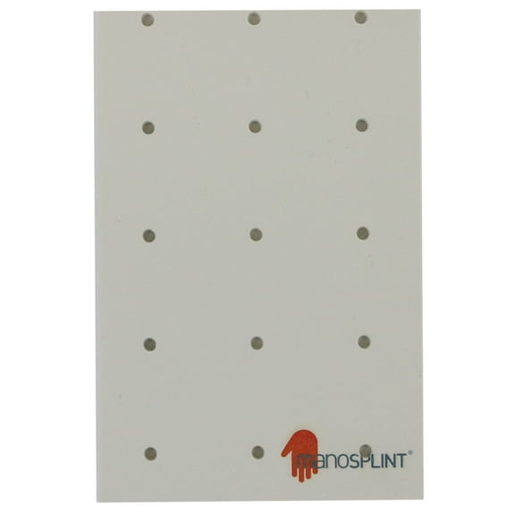 Manosplint Wisconsin 1/8" x 12" x 18" 1% Perf White, case of 8