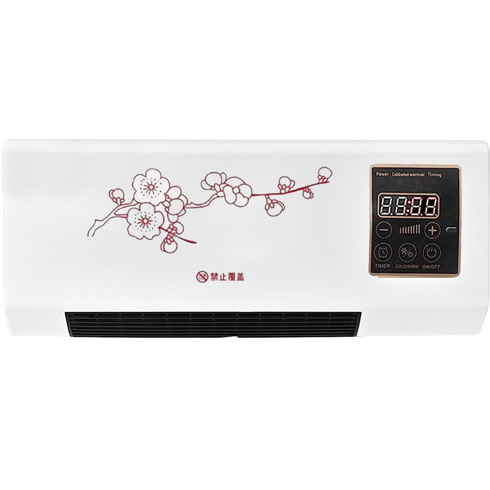 13000 btu Wall Mounted Air Conditioner with Heat Function,115V,Wall AC for Small-Medium Sized Rooms up to 350 Sq.Ft. with Remote,Quiet,High Efficiency AC