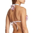 thumbnail image 5 of Lauren Ralph Lauren WHITE PAISLEY Captiva Paisley Halter Bikini Swim Top, US 12, 5 of 9
