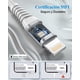 thumbnail image 2 of Aioneus Cargador iPhone [1m 2Pack Cable iPhone MFi Certificado, Carga Rapida, Cable USB iPhone, Cable Cargador para iPhone 14 Pro Max 13 Pro 12 mini 11 XR XS Max 8 7 plus 6 5, 2 of 5