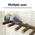 thumbnail image 4 of Escalera de Loro, Garras de Molienda Segura Multipósito de Pájaros Escalera de Madera Múltiple Escalera Múltiple Para Suministros de Mascotas, 4 of 7