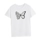 thumbnail image 4 of Camiseta para mujer de verano Tops suave y simple cuello redondo camiseta básica para desplazamientos L, 4 of 7