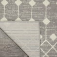 thumbnail image 3 of Nourison Grafix Moroccan Grey 2'3" x 7'6" Area Rug, (2x8), 3 of 7