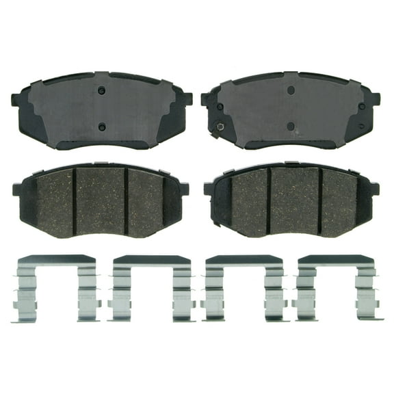 Wagner QuickStop ZD1447 Ceramic Disc Brake Pad Set Fits select: 2010-2013 HYUNDAI TUCSON, 2011 KIA SPORTAGE
