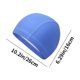 thumbnail image 3 of Gorro de Natación Impermeable para Hombres y Mujeres, Gorro de Natación de Alta Elasticidad con Protección para Las Orejas, Apto para Cabello Largo, Diseño Que No Estrangula para Piscina, Spa y Aguas, 3 of 6