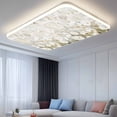 thumbnail image 2 of Floral Flower Magnetic Fluorescent Light Covers for Ceiling Lights 2x4Ft, Modern Oil Painting Watercolor White Office Classroom Kitchen Drop Ceiling Light Covers Lighting Filters Shade Panel 2 Packs, 2 of 9