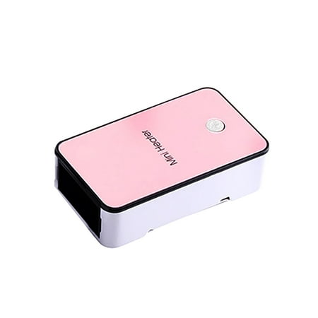 

Smart Home Products Home Life Smart Home Gadgets Cartoon Personal Mini Space Heater Fan Portable Electric Home Office Indoor Use Pink