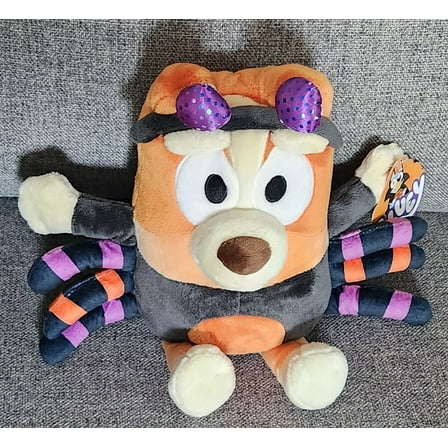 12" Bingo Halloween Spider Plush