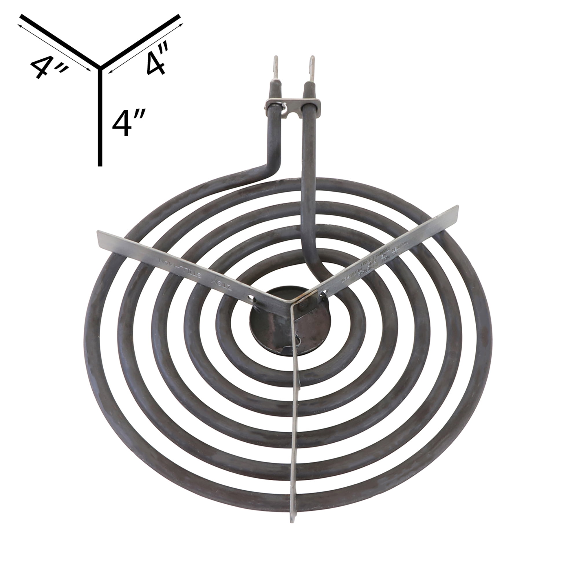 KITCHEN BASICS 101 4 Pack MP22YA Electric Range Burner Surface Element Replacement for Whirlpool KitchenAid Maytag Includes 2 8-Inch MP21YA & 2 6-Inch MP15YA 540331014,484783, TS5W8221,Y04000033