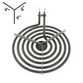 thumbnail image 3 of KITCHEN BASICS 101 4 Pack MP22YA Electric Range Burner Surface Element Replacement for Whirlpool KitchenAid Maytag Includes 2 8-Inch MP21YA & 2 6-Inch MP15YA 540331014,484783, TS5W8221,Y04000033, 3 of 8