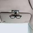 2 Pack Glasses Holders for Car Sun Visor,Sunglasses Eyeglasses Mount