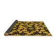 thumbnail image 2 of Ahgly Company Indoor Square Abstract Yellow Modern Area Rugs, 5' Square, 2 of 4