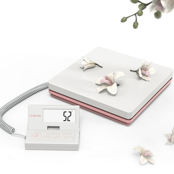 CCWeigh Digital Postal Parcel Shipping Scale 110lb x 0.1oz Post Office Scale