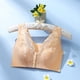 thumbnail image 1 of Sujetador ultrafino de talla grande con hebilla frontal y sin aro de acero, ajustable, para pecho grande, pequeño, transpirable, accesorio para fruncir el pecho, ropa interior para mujer, 1 of 6