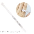 thumbnail image 6 of Ring Sizer Tool, Us Ring Size 1-17 Inch Sizing Gauge - For Precise Finger Circumference Measurement To Determine Correct Ring Size - For Jewelry Enthusiasts, Diy Jewelry Makers,, 6 of 7