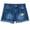 Light Wash Faded, variant on Jessica Simpson Stretch Denim Shorts for Girls, Washed Vintage Style Jean Shorts