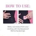 thumbnail image 5 of Hollywood Fashion Secrets Deodorant Removing Sponge, Reusable Stain Remover Cleaning Sponge for Clothes, 5 of 6