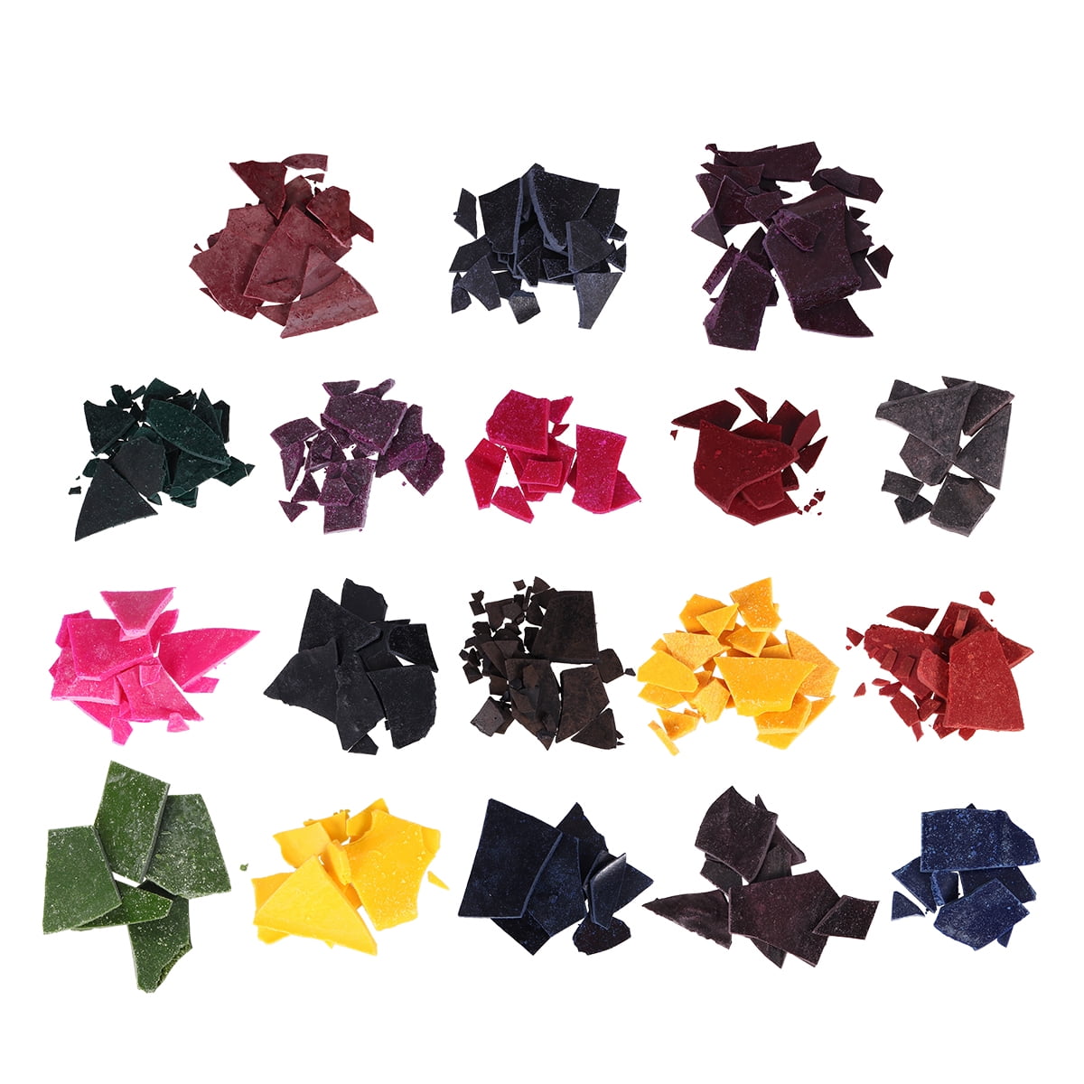 Rosarivae 18 Pcs Wax Dye DIY Candle Dye Scented Candles Wax Making Dye