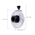 thumbnail image 2 of unbranded Torque Wrench Ajustable Negro Con Escala Clara Para Uso En Reparación Y Medición Precisa, 2 of 8