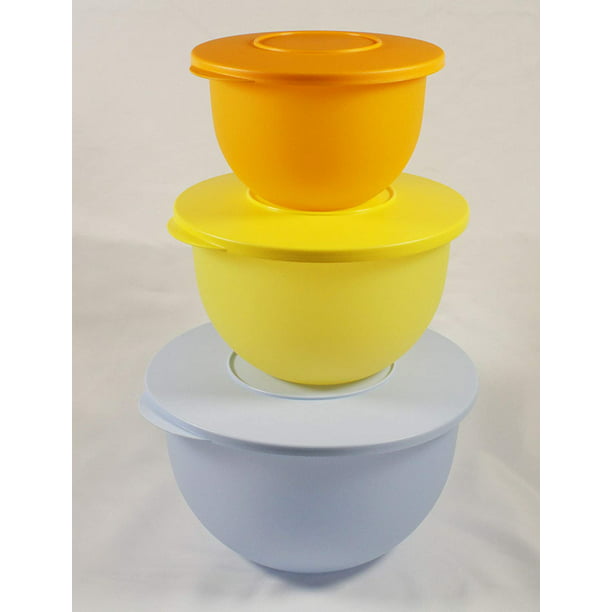 sociaal Vervreemding domesticeren TUPPERWARE Impressions Classic Bowl Set, New Colors - Walmart.com