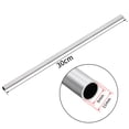 thumbnail image 2 of Unique Bargains 2Pcs 6063 Aluminum Round Tubing 1 Feet Length 0.351 Inches ID 0.429 Inches OD, 2 of 3