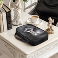 thumbnail image 3 of FKELYI Grey Cross Print Bible Cover with Handle Faux Leather Bible Case Book Cover with Zipper Pocket for Prayer Study Christian Bag Book Organzoer Holder Scripture Protector, 3 of 6