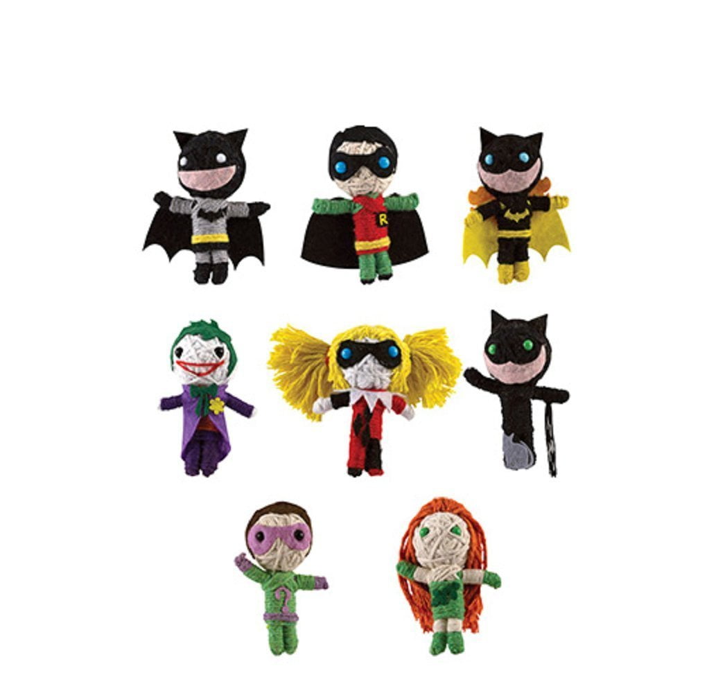 DC Comics BATMAN String Dolls (Set of 8)