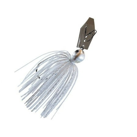 UPC: 0897744000492 | Z-Man CBJH12-01 Jack Hammer Chatterbait 1/2oz White (1 Pack)